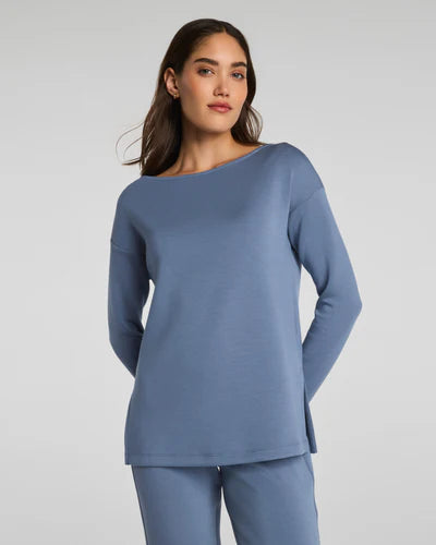 SPANX AIRESSENTIALS® BOATNECK TUNIC - RAIN