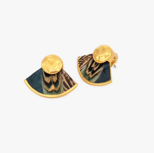 BRACKISH GUSSIE STUD EARRING